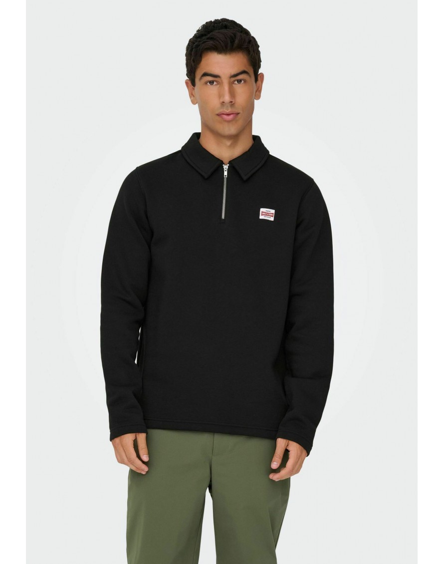 Only & Sons Sudadera Onsdawson REG Halfzip Sweat VD