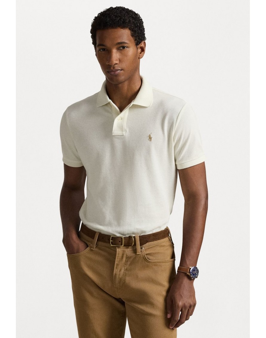 Ralph Lauren Polo de piqué Custom Slim Fit