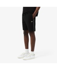 Lacoste Pantalón corto de chándal de corte regular con raya de logotipo
