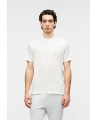 Lacoste Camiseta de punto jersey con detalles de la marca en relieve
