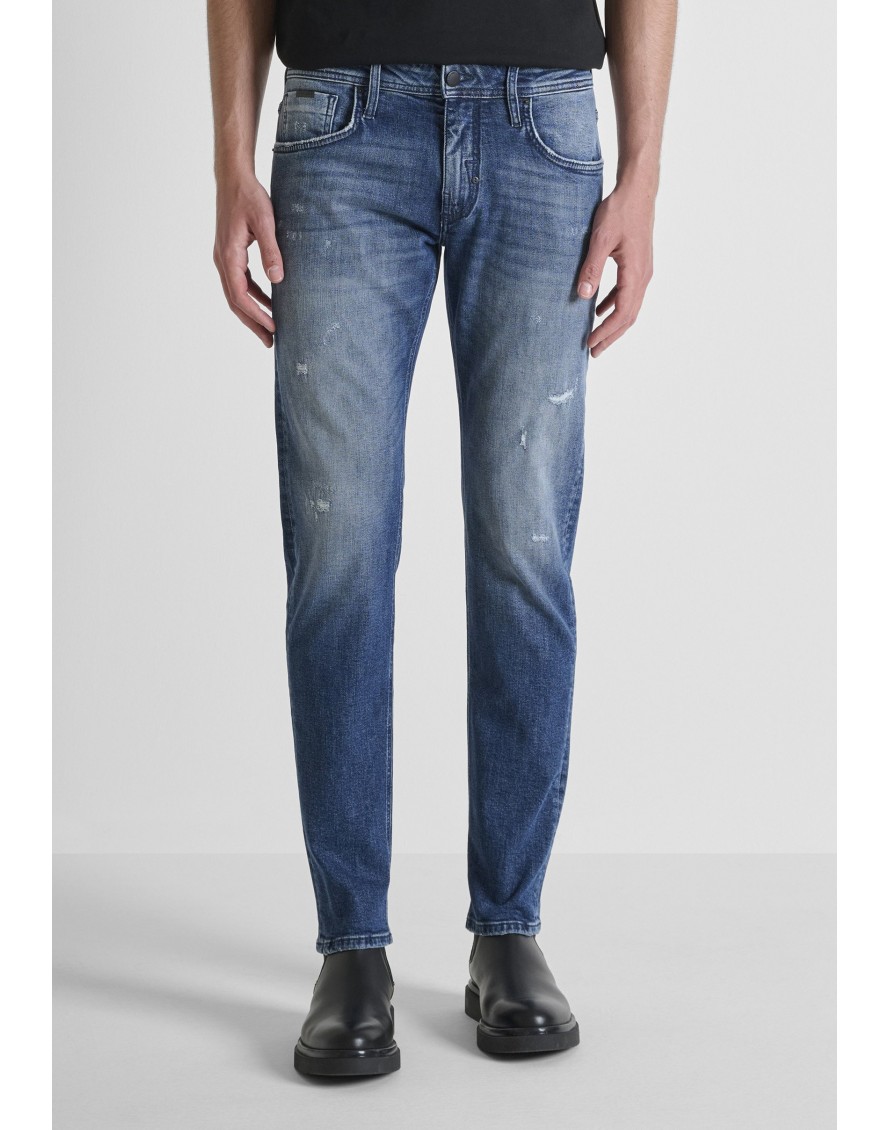 Antony Morato Pantalón Vaquero Comfort Tapered Fit «KURT» en efecto degradado