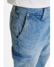 Antony Morato Pantalón Vaquero Cargo Regular Fit «JAY» en denim blue