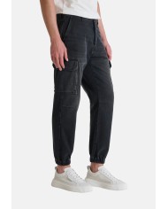 Antony Morato Pantalón Vaquero Cargo Regular Fit «JAY» denim negro