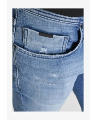 Antony Morato Pantalón Vaquero Tapered Fit «OZZY» en denim desgastado