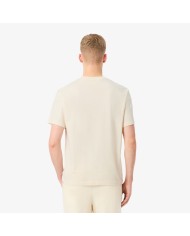 Lacoste Camiseta de algodón con bloques de color