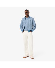 Lacoste Camiseta de jacquard con monograma