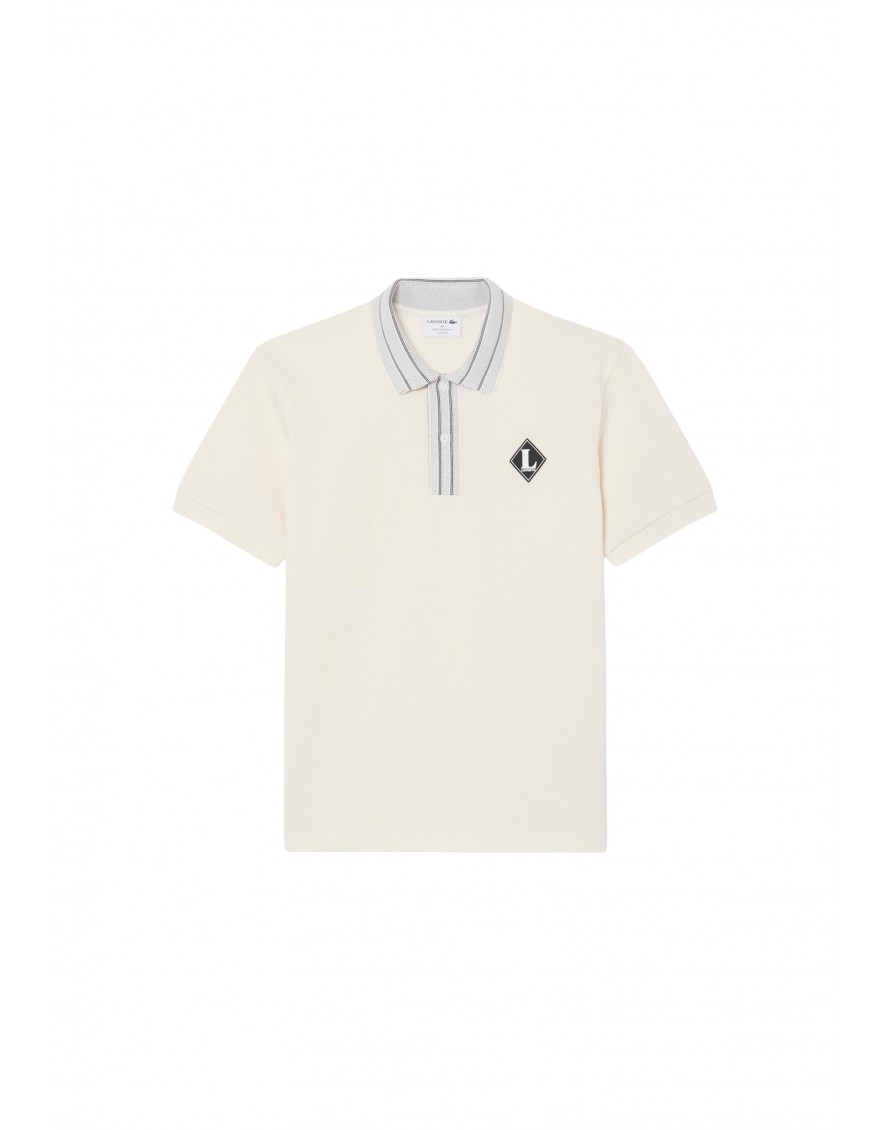 Lacoste Polo de corte clásico con insigniA