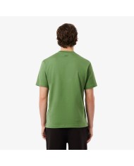 Lacoste Camiseta de punto jersey grueso con bordado