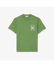 Lacoste Camiseta de punto jersey grueso con bordado
