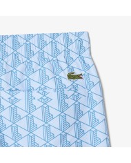 Lacoste Bañador de largo medio con estampado de monograma
