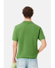 Lacoste Polo de corte clásico de petit piqué con detalle bordado