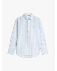 Tommy Hilfiger Camisa de popelín a rayas TH Flex