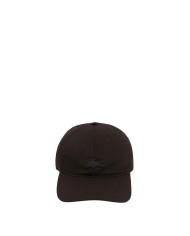 Lacoste Gorra de sarga de algodón con insignia