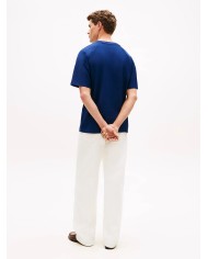 Tommy Hilfiger Camiseta amplia con mangas raglán