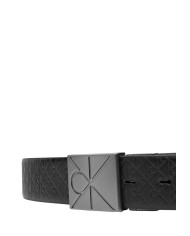 Calvin Klein Cinturón Reversible Emblem Plaque W/AOP 35MM ADJ/RE