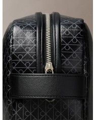 Calvin Klein Bolso con cremallera con logo monograma en todo el artículo