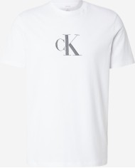Calvin Klein Camiseta SS 30S Distress Monogram Graphic