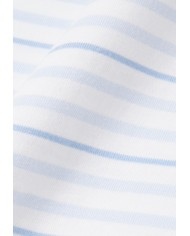 Lacoste Camiseta de algodón grueso de rayas