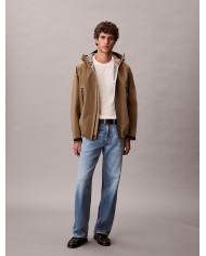 Calvin Klein Camiseta SS Wafle Badge Crew