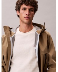 Calvin Klein Camiseta SS Wafle Badge Crew