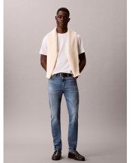 Calvin Klein Pantalón Vaquero Slim Taper Blue Tide Blue