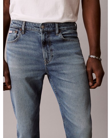 Calvin Klein Pantalón Vaquero Slim Taper Blue Tide Blue