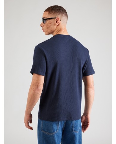 Calvin Klein Camiseta SS Wafle Badge Crew