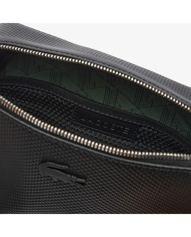 Lacoste Bolso de reportero Chantaco de piel pequeño