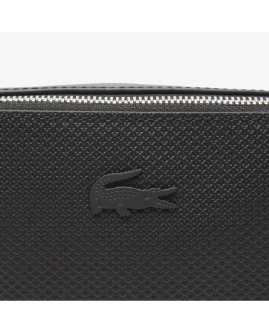 Lacoste Bolso de reportero Chantaco de piel pequeño
