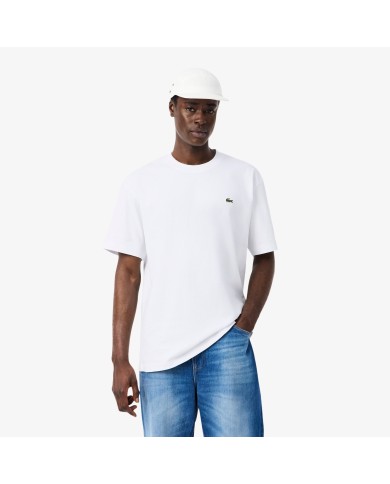 Lacoste Camiseta de punto jersey de algodón grueso