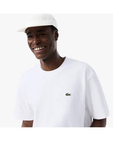 Lacoste Camiseta de punto jersey de algodón grueso