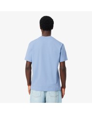 Lacoste Camiseta de algodón con bloques de color