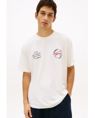 Tommy Jeans Camiseta TJM RLX Sign Circle