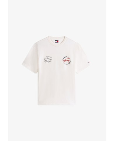 Tommy Jeans Camiseta TJM RLX Sign Circle