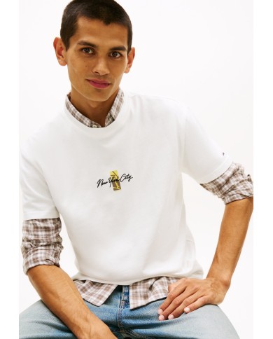 Tommy Jeans Camiseta TJM REG Sign Block