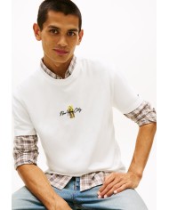 Tommy Jeans Camiseta TJM REG Sign Block