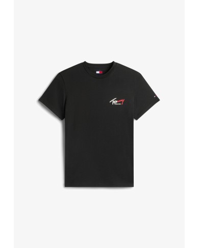 Tommy Jeans Camiseta TJM Slim Sign Chest