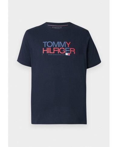 Tommy Hilfiger Camiseta Brand Love Big Text