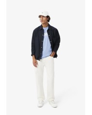 Lacoste Camiseta de algodón estampada