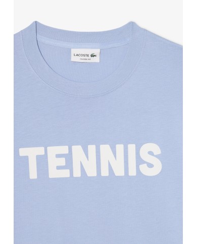 Lacoste Camiseta de algodón estampada