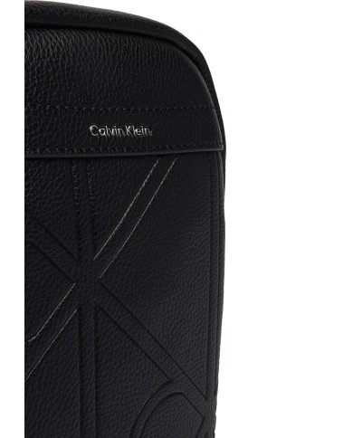Calvin Klein Bandolera Emblem AOP Emboss Slim Reporter