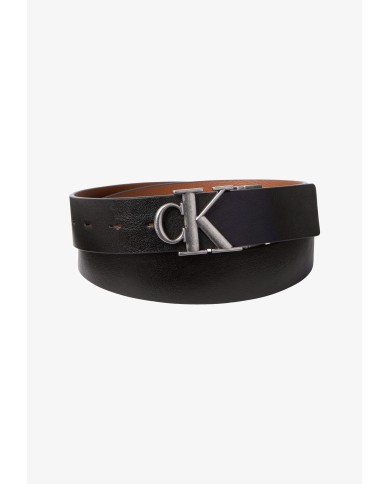 Calvin Klein Cinturón CK Buckle Tumbled 35