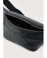 Calvin Klein Riñonera Emblem AOP Emboss Waistbag
