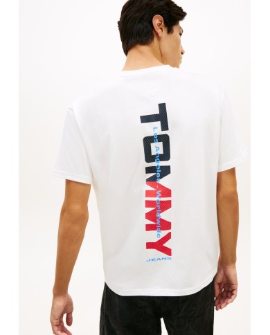 Tommy Jeans Camiseta TJM RLX LA Backprint