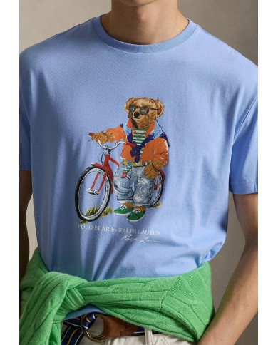 Ralph Lauren Camiseta Custom Slim Fit Polo Bear