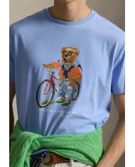 Ralph Lauren Camiseta Custom Slim Fit Polo Bear