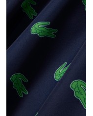 Lacoste Bañador con Estampado de Cocodrilos