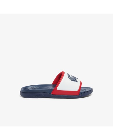 Lacoste Chanclas Slide Dual de hombre