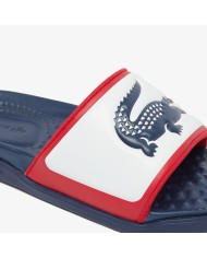 Lacoste Chanclas Slide Dual de hombre