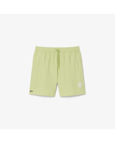 Lacoste Bañador con Logo de Diamante